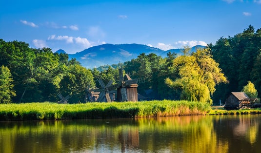 Photo of Dumbrava Sibiului Natural Park, Sibiu, Romania.