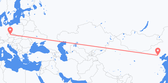 China to the Czech Republic