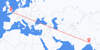 Flüge von Bangladesch nach das Vereinigte Königreich