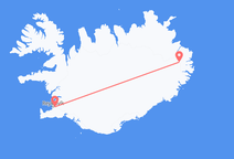 Flyrejser fra Reykjavík til Egilsstaðir