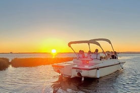 Bootsfahrt bei Sonnenuntergang von Ria Formosa: eine umweltfreundliche Tour ab Faro