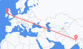 Flights from Bhutan to Northern Ireland