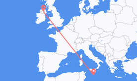 Flights from Northern Ireland to Malta