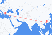 Flights from Guangzhou to Athens