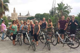 3-stündige geführte Fahrradtour entlang der Highlights von Sevilla