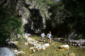 Trekking acuático por el río Chillar desde Granada