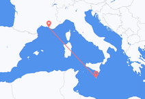 Flights from Valletta to Marseille
