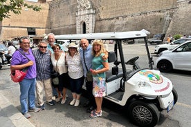 Rome Private 4 Hours Golf Cart Tours With Hotel Pickup