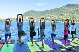 1 Hour Private Yoga Lesson on Lake Como