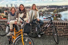 Excursão de bicicleta escondida em Praga