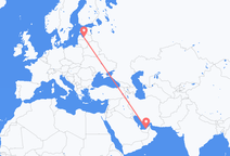 Abu Dhabi to Riga