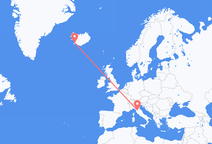 Flights from Florence to Reykjavík