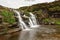 Waterfalls Guarguero, Espinosa de los Monteros, Burgos, Castile and León, Spain