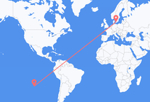 Flyrejser fra Easter Island til København