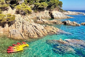 Costa Brava Guided Kayak and Snorkeling Excursion in Playa de Aro