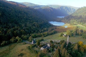 Tour privato di mezza giornata a Glendalough, alla contea di Wicklow e ai giardini Powerscourt con partenza da Dublino