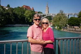 Bern privat fotografering med valfri picknick vid floden