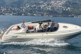 Passeio de barco privado no Lago Como com o elegante Sport Cruiser