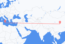 시안에서 출발해 발레타로 향하는 항공편