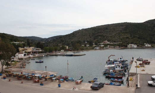 photo of view of Chios Port, Chios, Greece.
