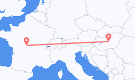 Train tickets from France to Hungary