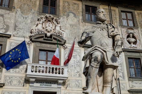 photo of view of Pisa, Tuscany, Italy - The Knights Square ( Piazza dei Cavalieri ),, Pisa, Italy.