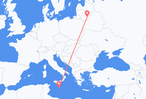 Valletta to Vilnius