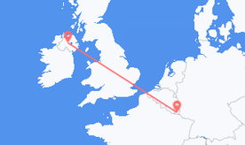 Flights from Northern Ireland to Luxembourg