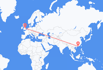 중국 심천에서 출발해 영국 노팅엄으로(으)로 가는 항공편