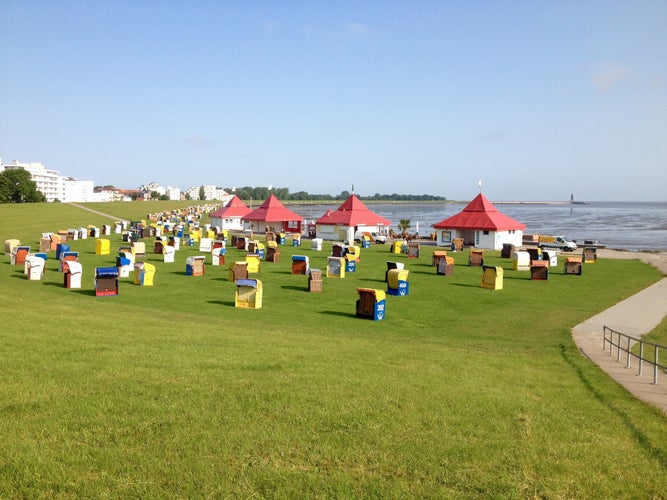 Photo of Early Morning In Cuxhaven at the North Sea, Germany.