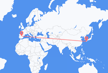 Flights from Kagoshima to Madrid