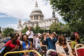 Recorrido en autobús Big Bus con paradas libres en Londres y crucero por el río