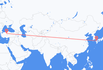 Flights from Fukuoka to Ankara