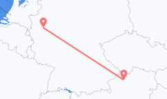 Train tickets from Hörsching to Remscheid