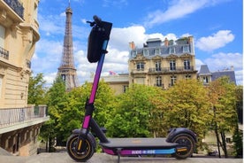 Volledige dag verhuur van elektrische scooters in Parijs