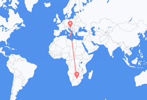 Gaborone to Zagreb