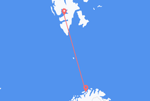 เที่ยวบินจาก Hammerfest ถึงสฟาลบาร์