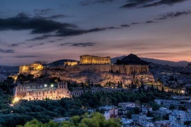 Tour serale di Atene in bici elettrica