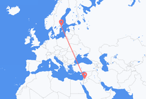 Flights from Amman to Stockholm