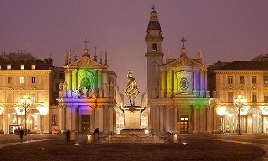 photo of view of Turin city , Italy.