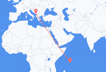 Flights from Mahé to Podgorica