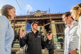 Madrid Lokale Tapas- und Weintour mit Getränken und Aussicht von einem Dach