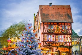 Visite d'une journée complète des marchés de Noël et des vins d'Alsace au départ de Strasbourg