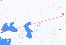 Flyrejser fra Semey til Istanbul