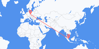 Singapore to the Czech Republic