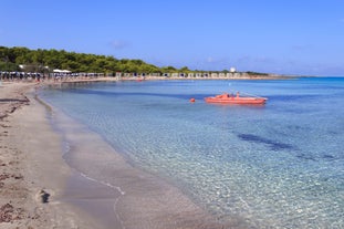 Photo of  view at the bay and port in Pizzo, Calabria, Italy.