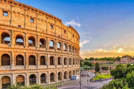 Róm: Leiðsöguferð um Colosseum, Rómverska torgið og Palatínhæð