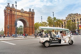 Tour de boas-vindas a Barcelona em Eco Tuk Tuk privado