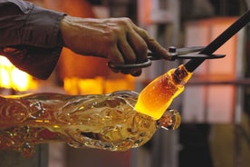 Glass Blowing Live Demo, Showroom-besøk og kunstnerisk glassgave!