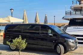 Privater Flughafentransfer vom Flughafen Chania ins Zentrum von Chania